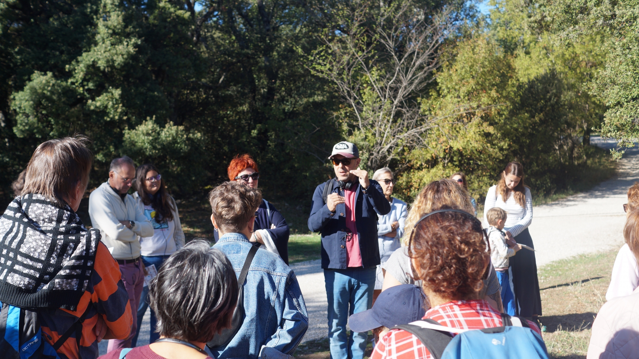 Une nouvelle audio-balade inaugurée à Ganagobie