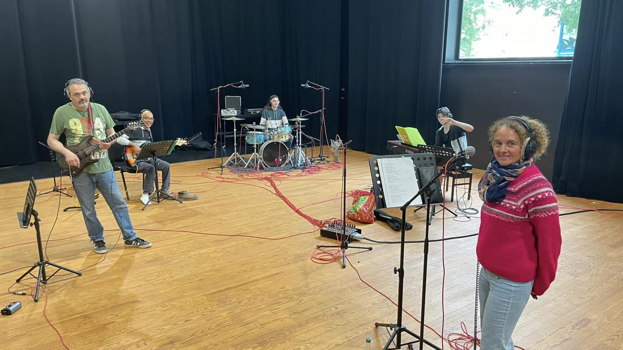 Deux jours d’enregistrement pour les élèves du conservatoire