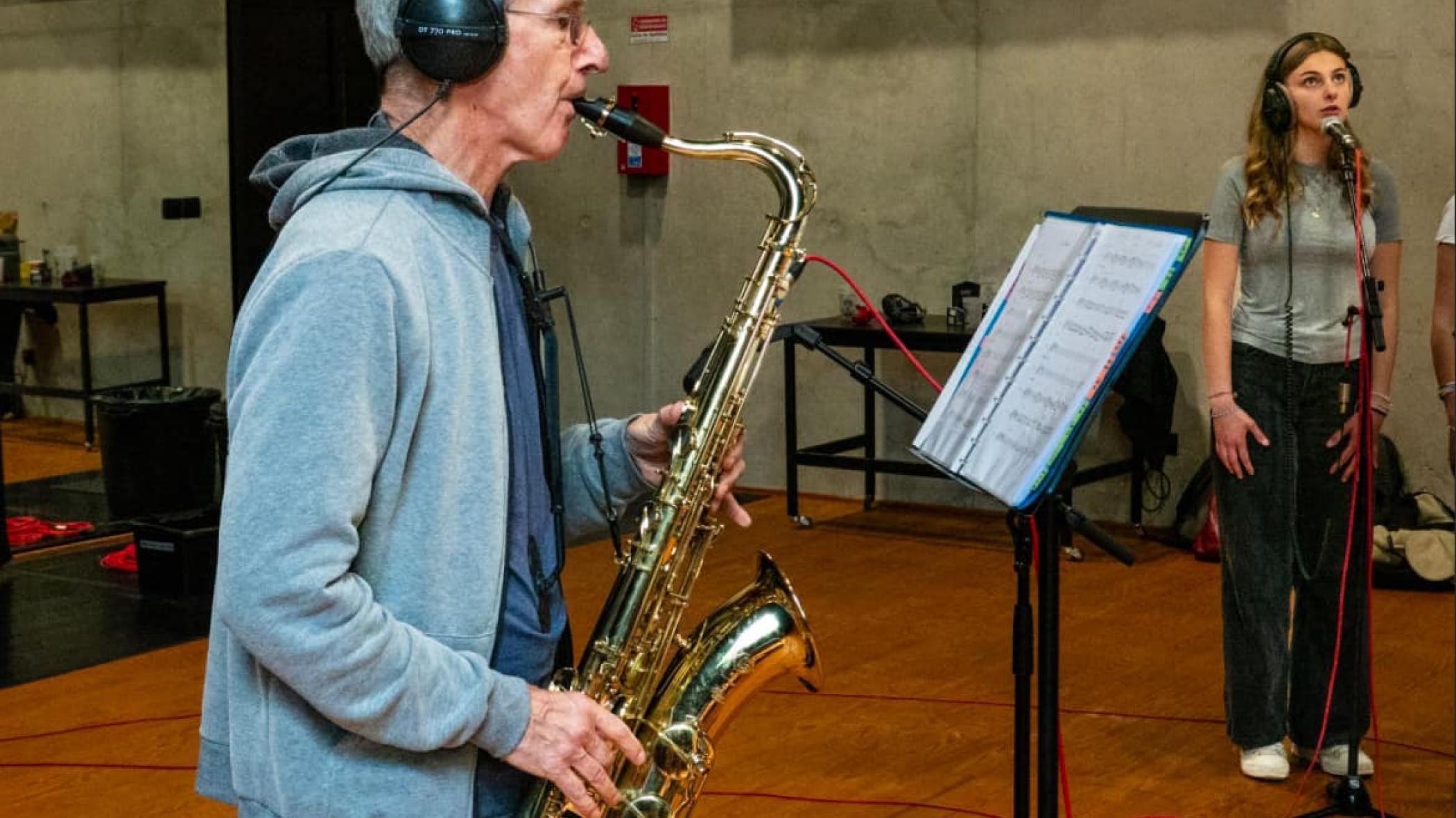 Deux jours d’enregistrement pour les élèves du conservatoire