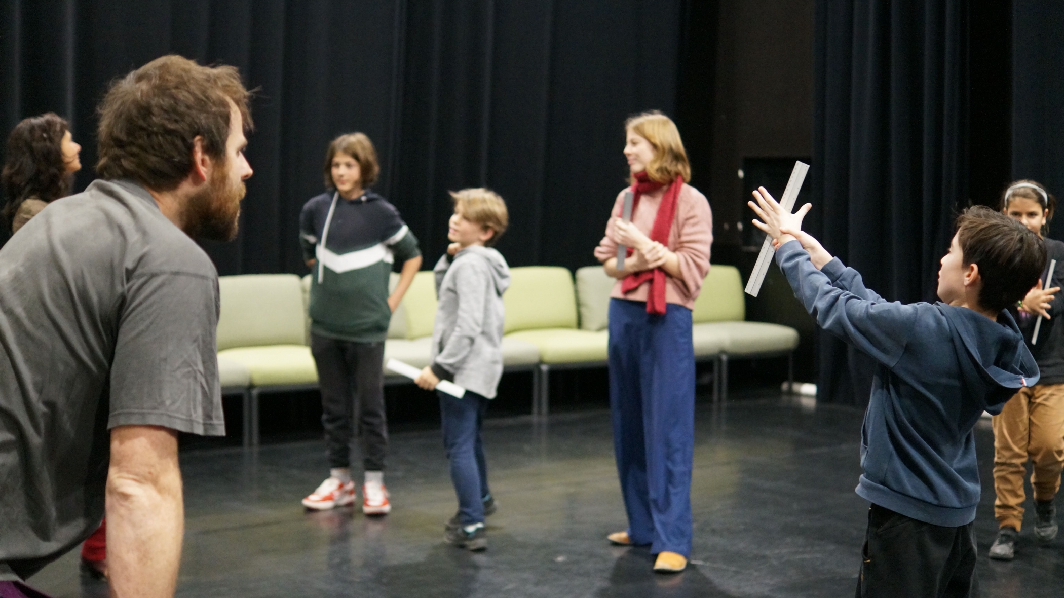 Deux semaines avec la compagnie Renards / Effet Mer entre ateliers et spectacle