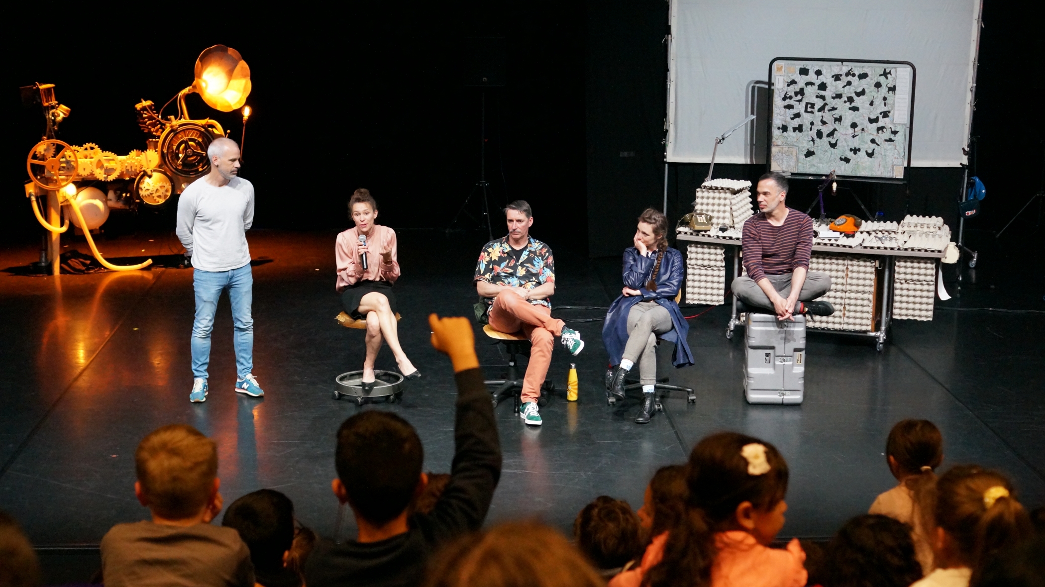 Une semaine avec la compagnie La Boîte à sel entre ateliers et spectacles