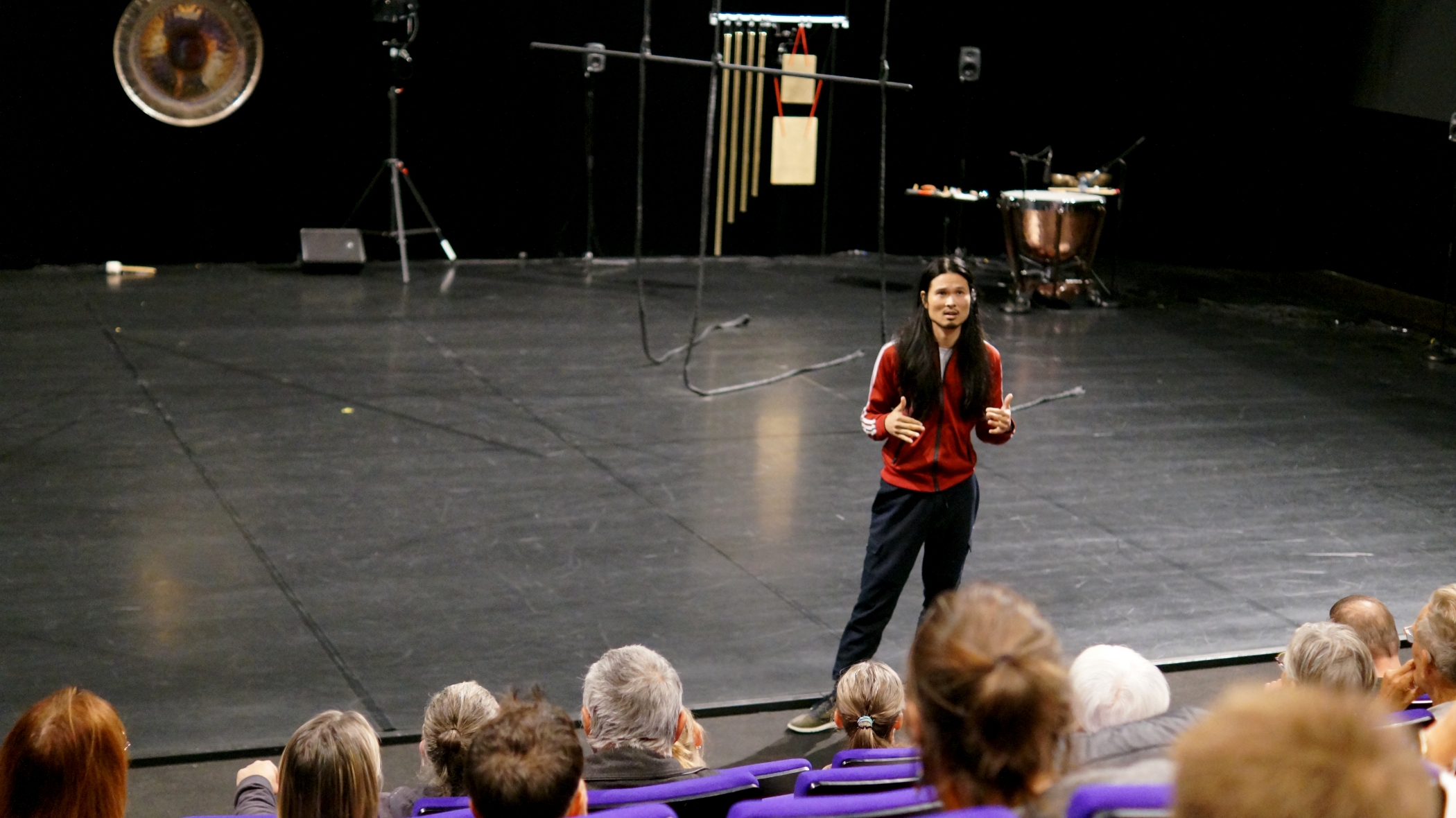 Répétition publique avec la compagnie Kerman