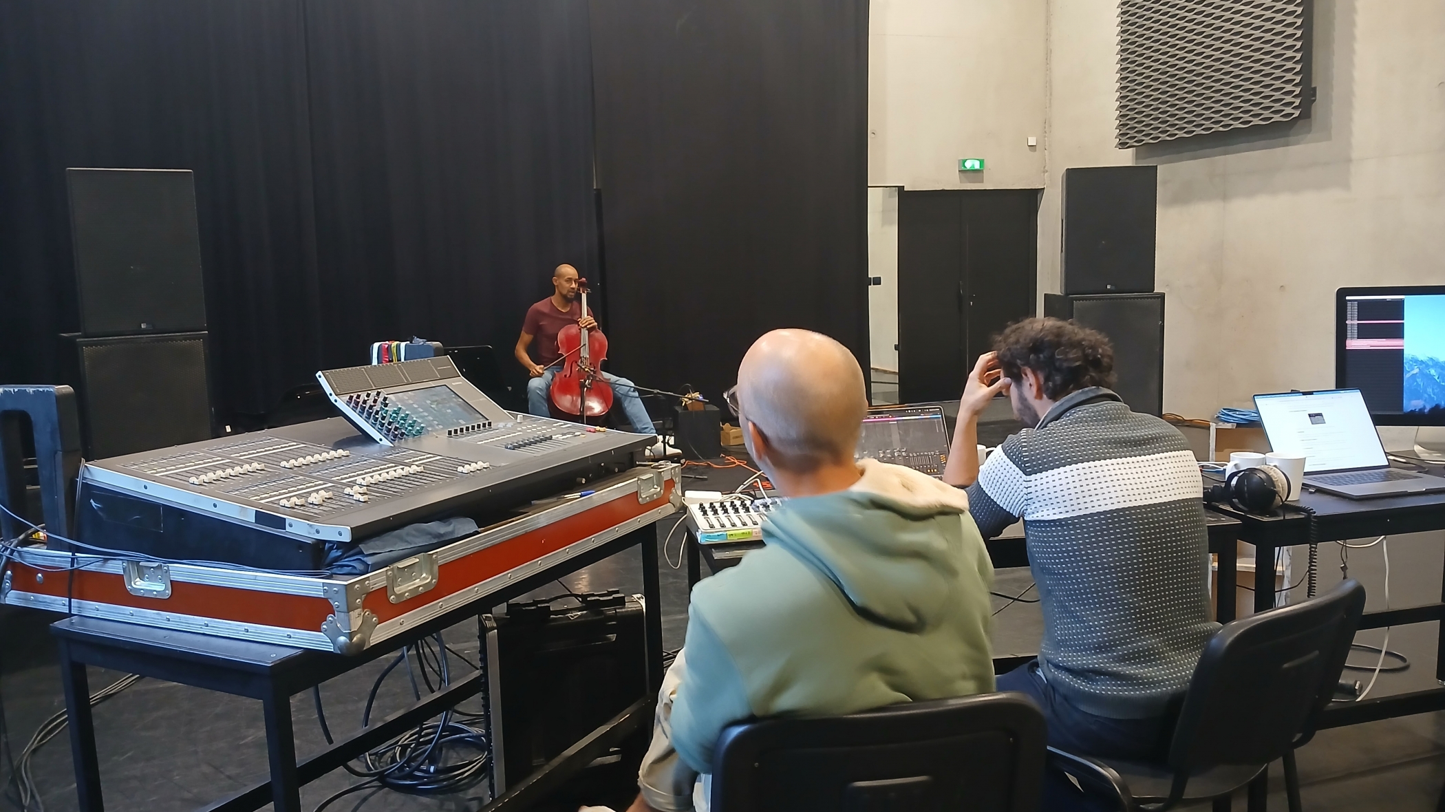 En résidence avec Olivier Koundouno et son équipe