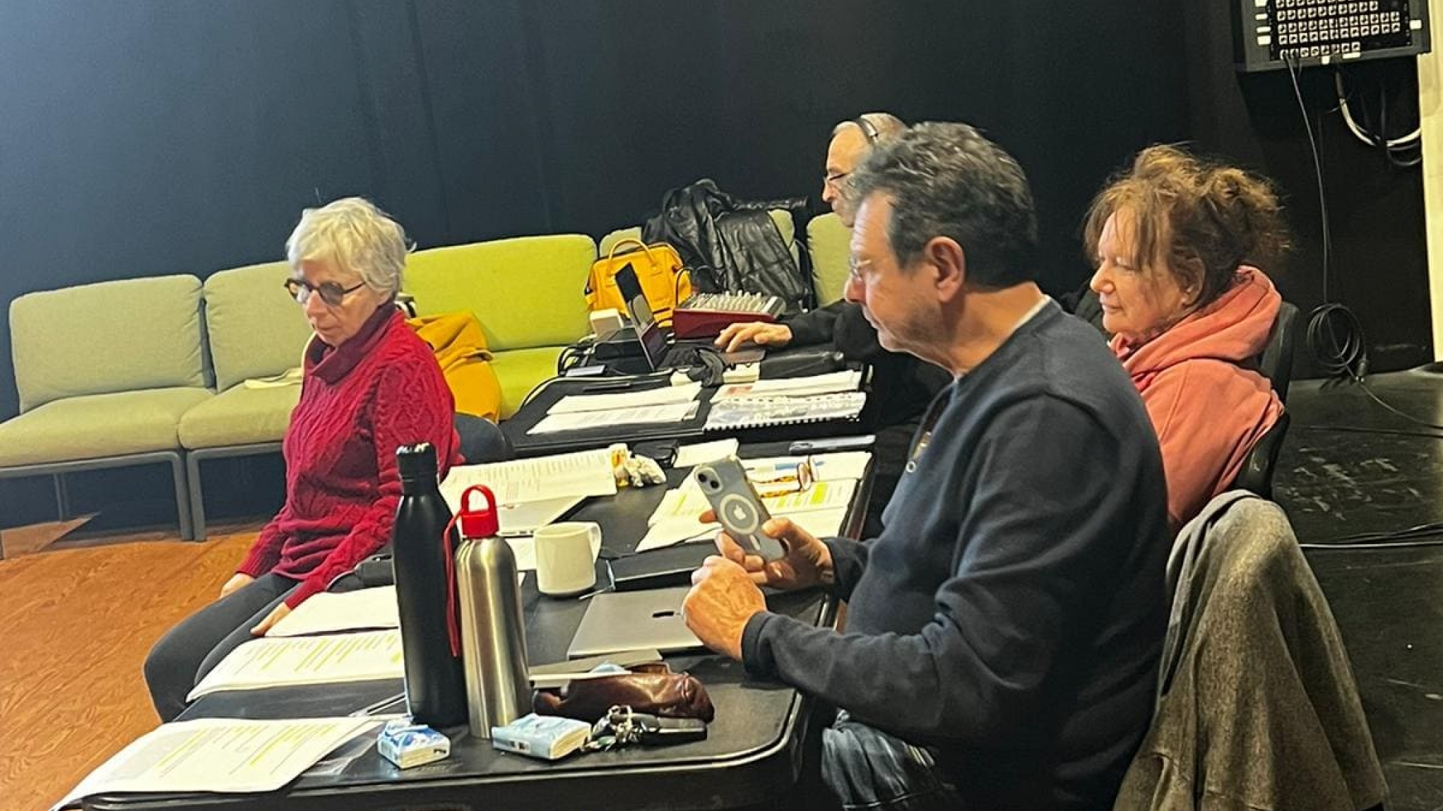 Le Dynamo Théâtre en scène de répétition pour leur nouvelle création