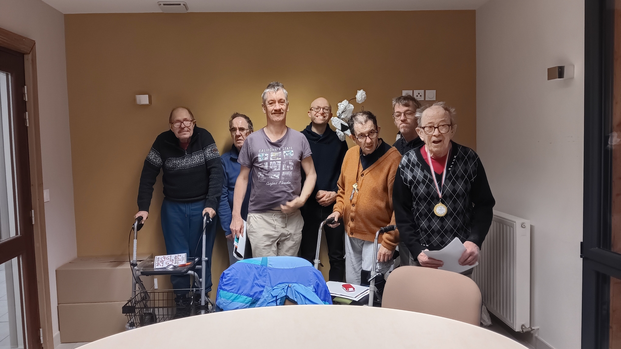 Écriture d'un FALC avec les résidents du foyer de vie Les Buissons