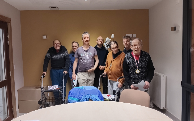 Écriture d'un FALC avec les résidents du foyer de vie Les Buissons