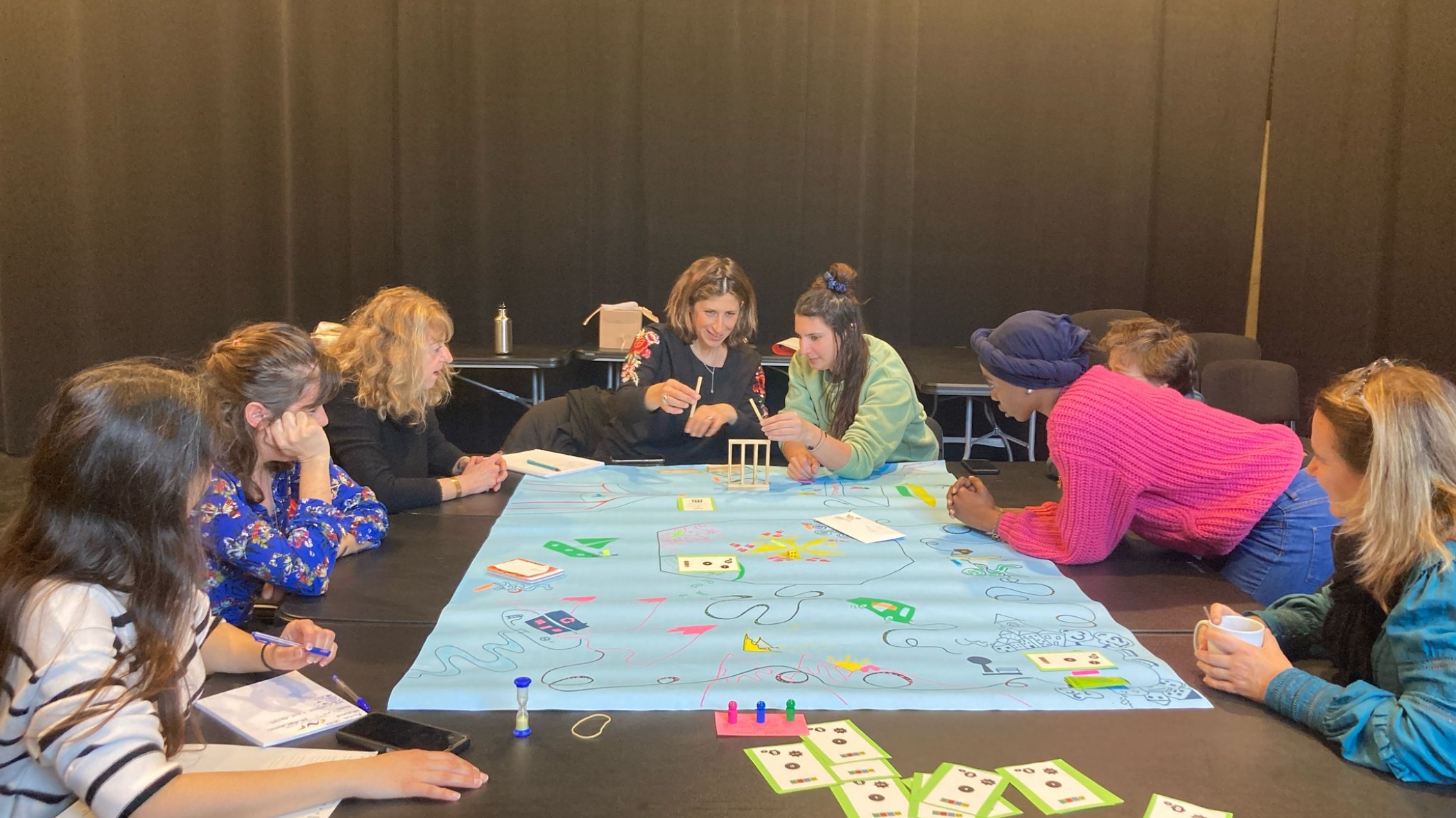 Un jeu en fabrication avec le Théâtre Durance