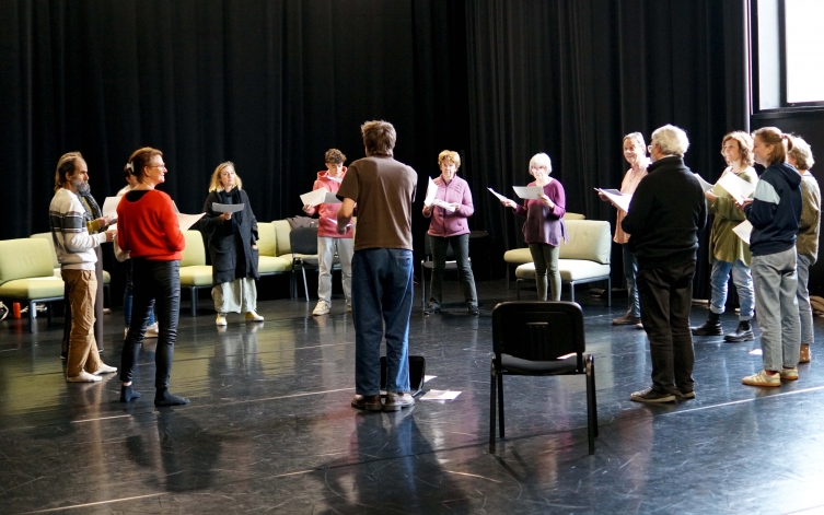 Découverte du théâtre documentée avec Florian Pâque