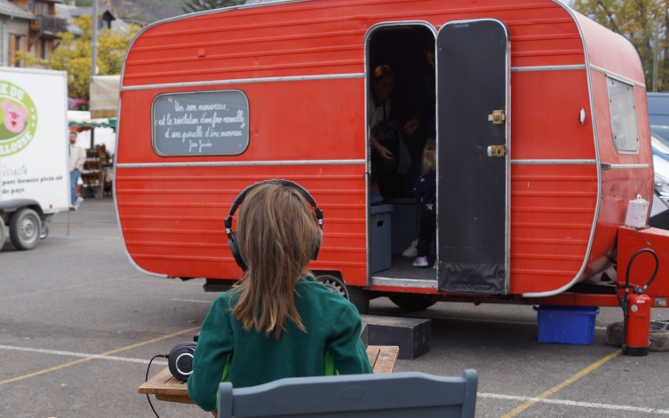 Caravane de l'écoute à Forcalquier, Saint-Étienne-les-Orgues et Sigonce