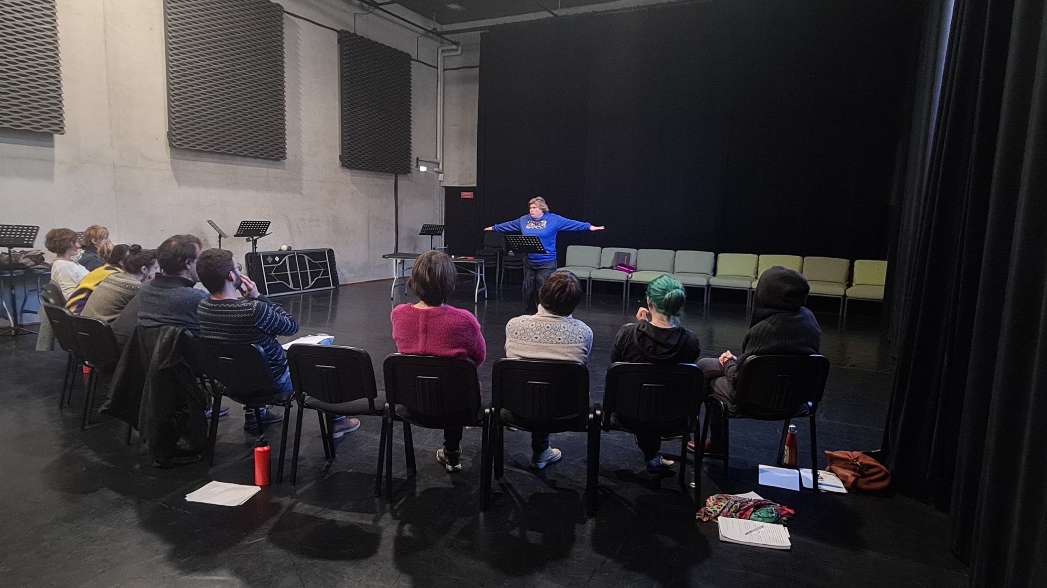 Deux semaines avec la compagnie Renards / Effet Mer entre ateliers et spectacle