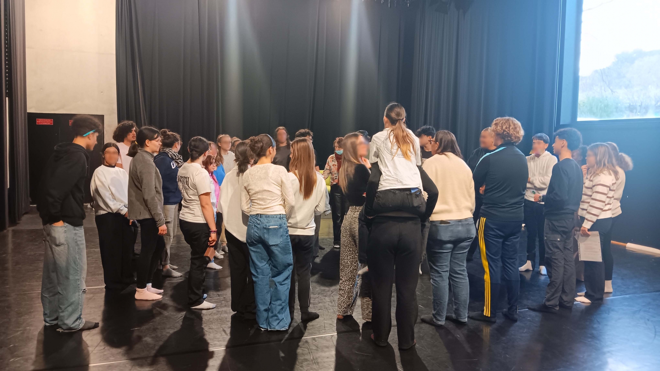 Effet papillon, danse et médiation pour la classe de 1ère de la MFR