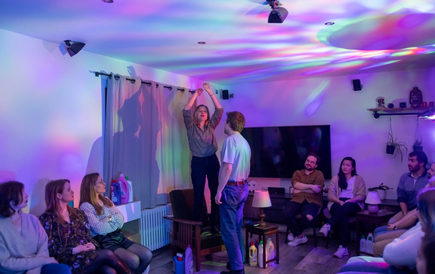 Dans le silence des paumes