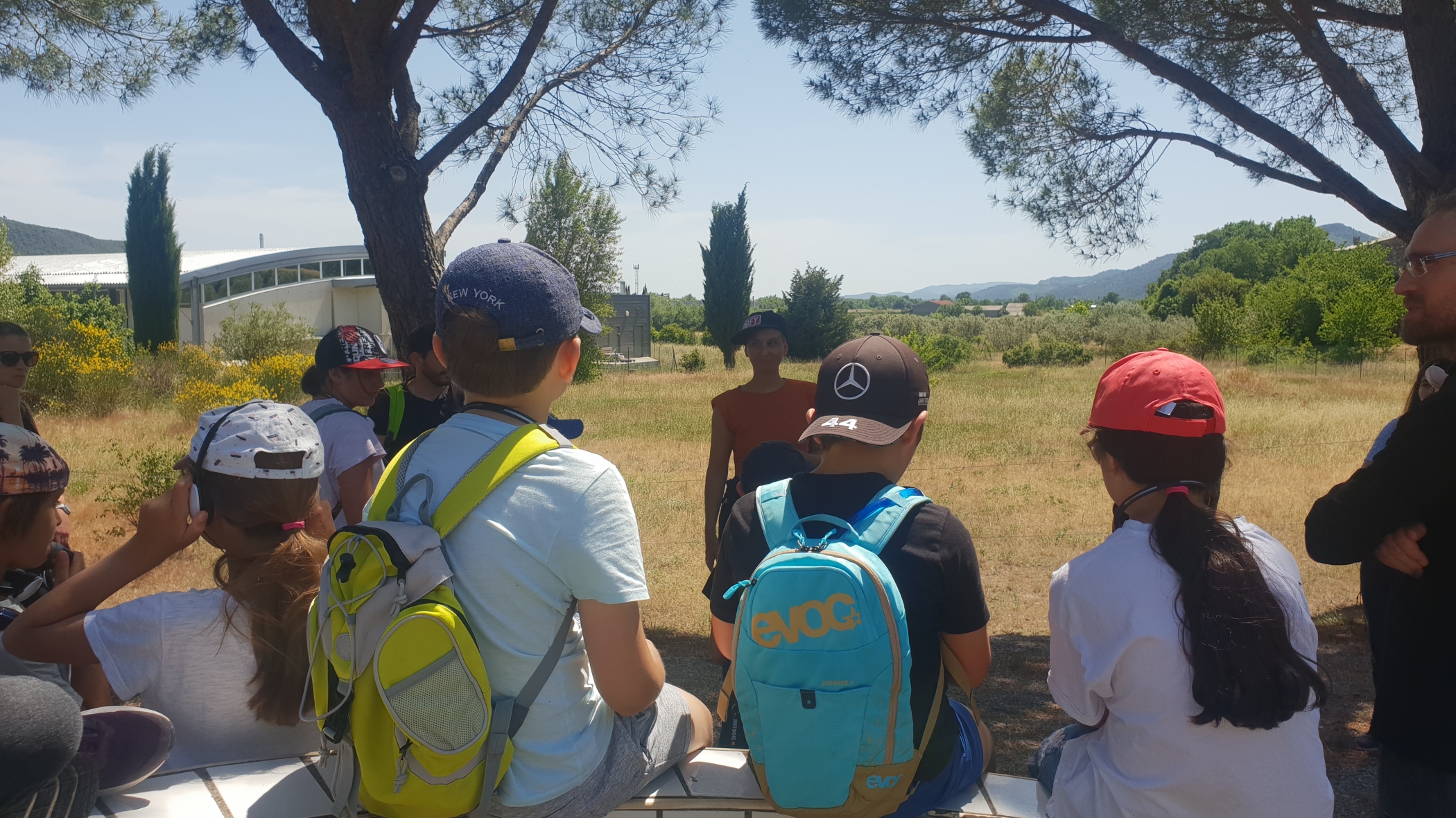 Inauguration de l'audio-balade #4 à Peyruis avec Ottilie [B]