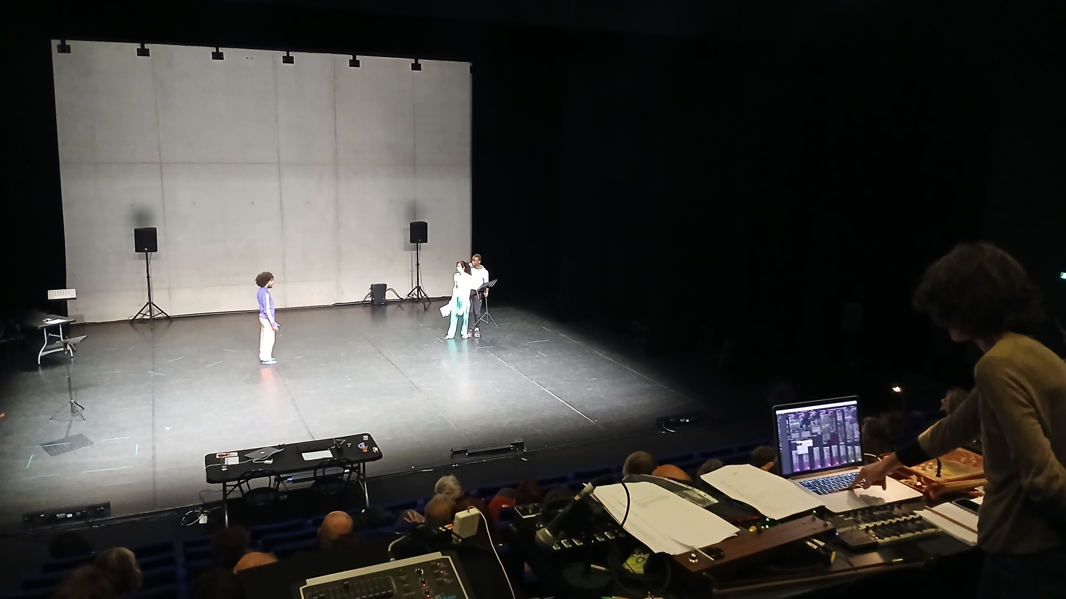 En résidence au plateau avec la Cie Demesten Titip